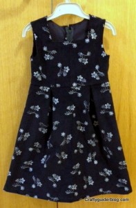 simplicity 2828 finished dress