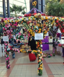 Knitted pergola