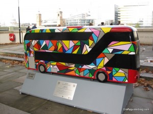 spectrum bus sculpture