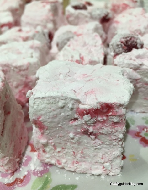 sweets made simple raspberry marshmallow