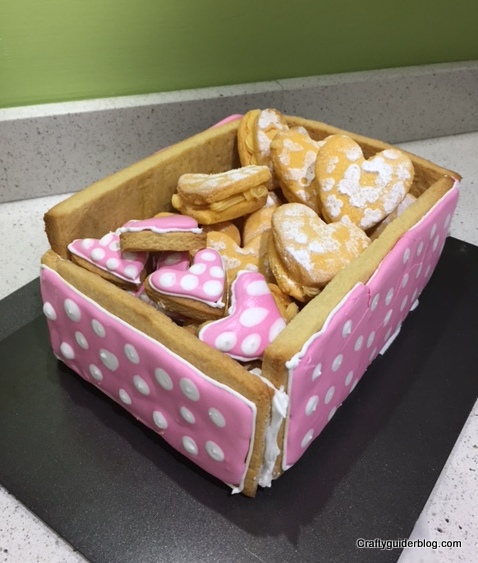 Great British Bake Off Biscuit finished box