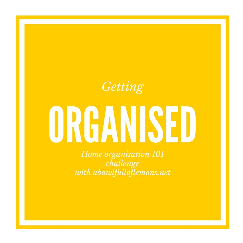 Getting Organised